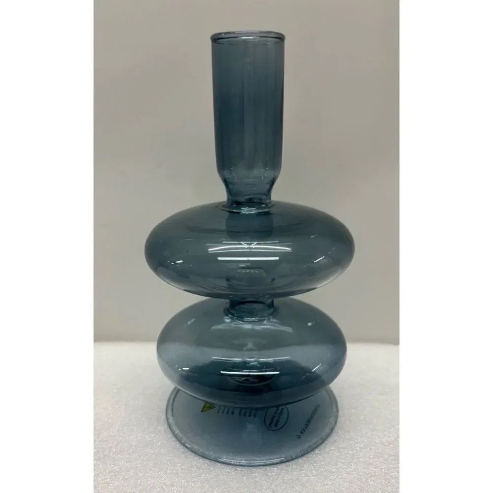 Rare Anthropology Glass Bubble Candle Holders / Set of 3 / New
